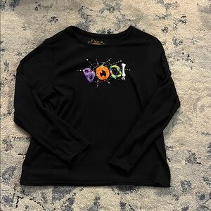 Halloween Women’s Black Halloween 'Boo!' Shirt